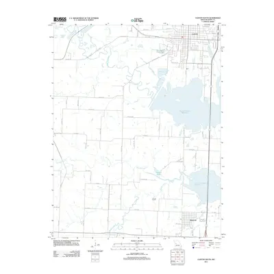 2011 Map of Clinton South, 2011 Print