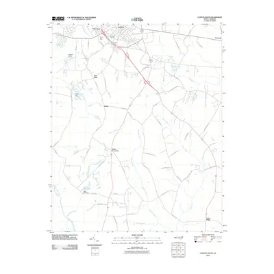 2010 Map of Clinton South, 2010 Print