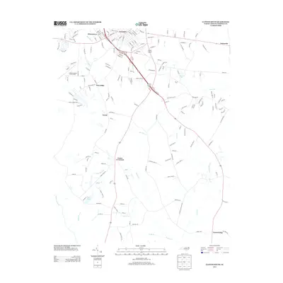 2013 Map of Clinton South, 2013 Print