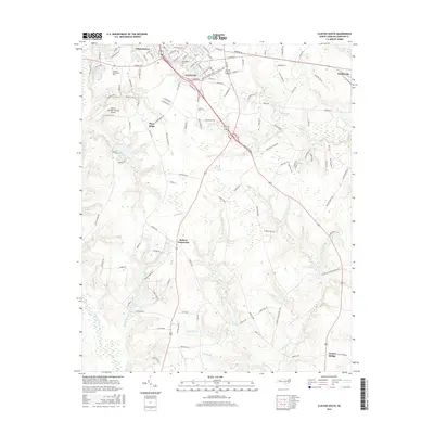 2016 Map of Clinton South, 2016 Print