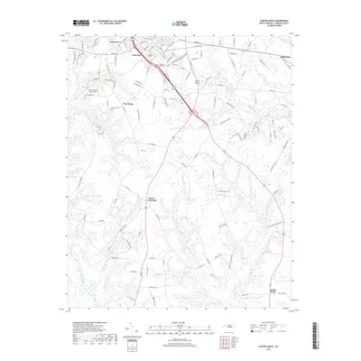 2019 Map of Clinton South, 2019 Print