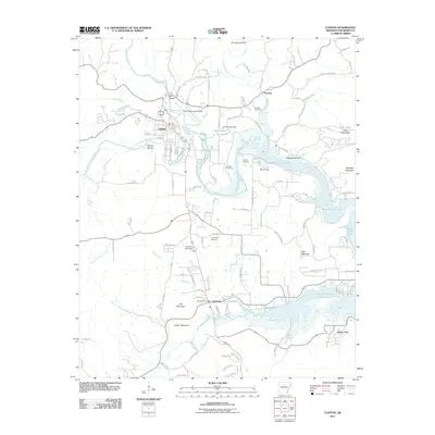 2011 Map of Clinton, 2011 Print
