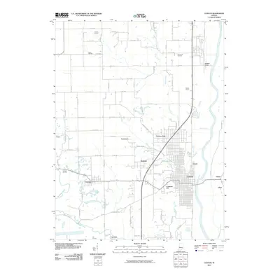 2010 Map of Clinton, 2010 Print