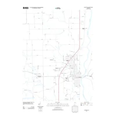 2013 Map of Clinton, 2013 Print
