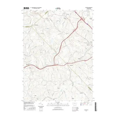 2016 Map of Clinton, 2016 Print