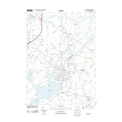 2012 Map of Clinton, 2012 Print