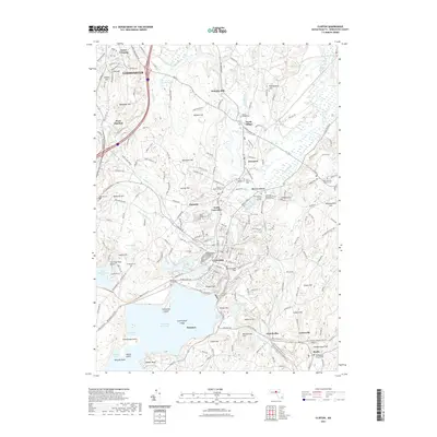 2021 Map of Clinton, 2021 Print