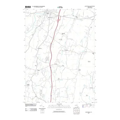 2010 Map of Clintondale, 2010 Print