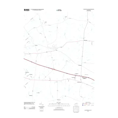 2013 Map of Clintonville, 2013 Print