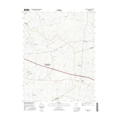 2016 Map of Clintonville, 2016 Print