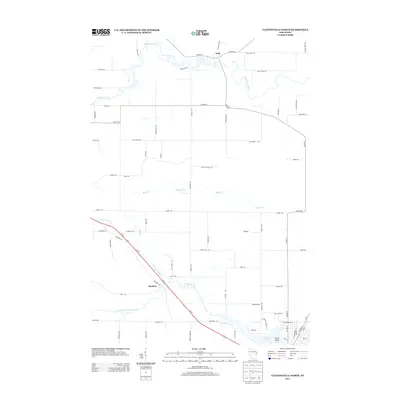 2013 Map of Clintonville North, 2013 Print