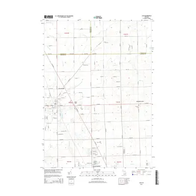2014 Map of Clio, 2014 Print