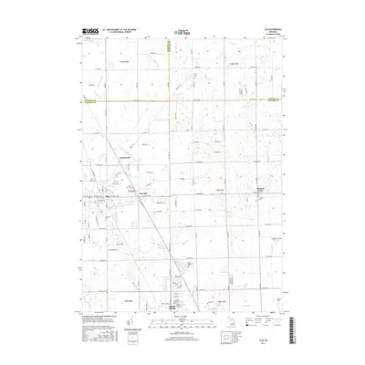 2017 Map of Clio, 2017 Print