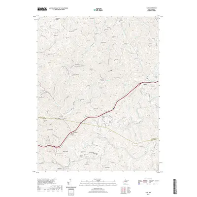 2019 Map of Clio, 2019 Print