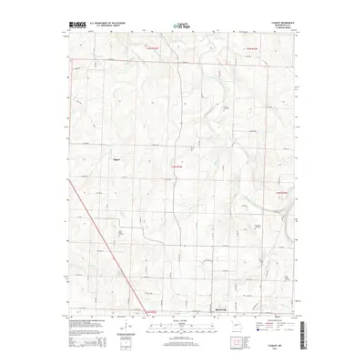 2015 Map of Cliquot, 2015 Print