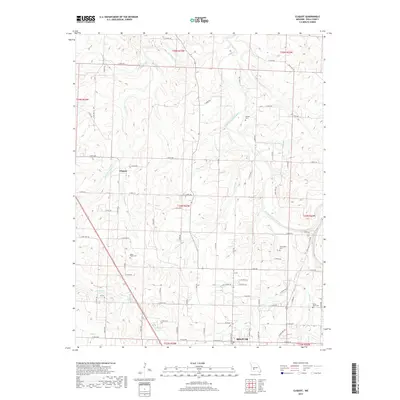2017 Map of Cliquot, 2017 Print