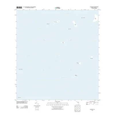 2012 Map of Clive Key, 2012 Print