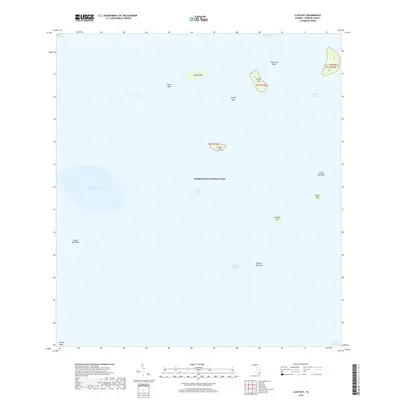 2018 Map of Clive Key, 2018 Print