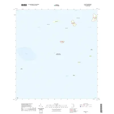 2021 Map of Clive Key, 2021 Print