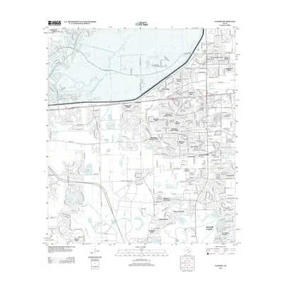 2013 Map of Clodine, 2013 Print