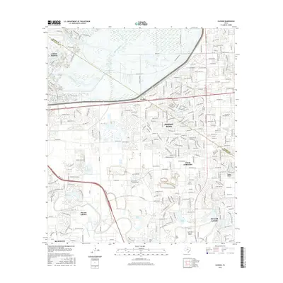 2016 Map of Clodine, 2016 Print