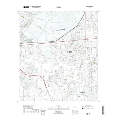 2019 Map of Clodine, 2019 Print