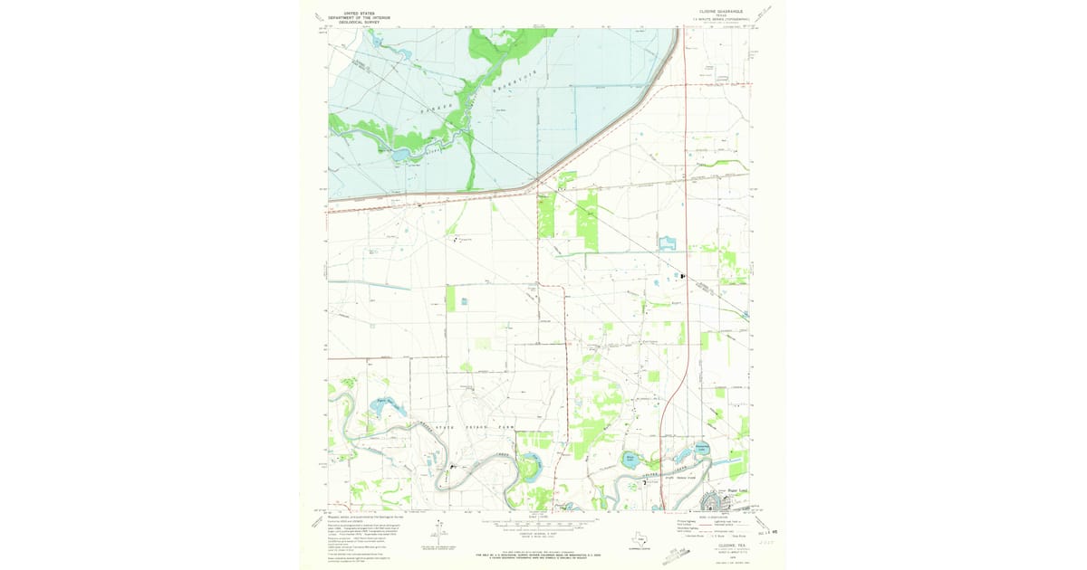 1970s Maps of Mission Bend TX - Clodine Fort Bend County Tx Usgs Topo 1970 P1973 Og 1200x630
