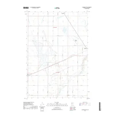 2019 Map of Clontarf South, 2019 Print