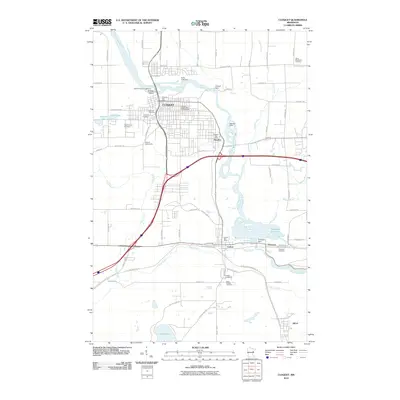 2010 Map of Cloquet, 2010 Print