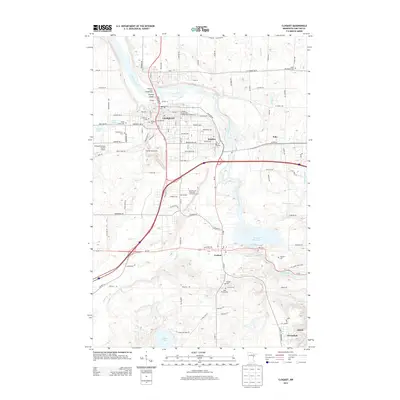 2013 Map of Cloquet, 2013 Print