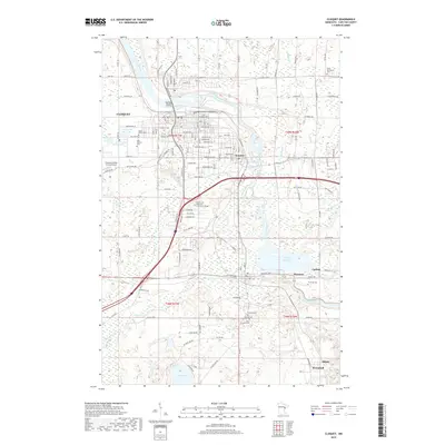 2019 Map of Cloquet, 2019 Print