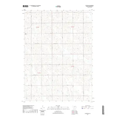 2017 Map of Closter SW, 2017 Print