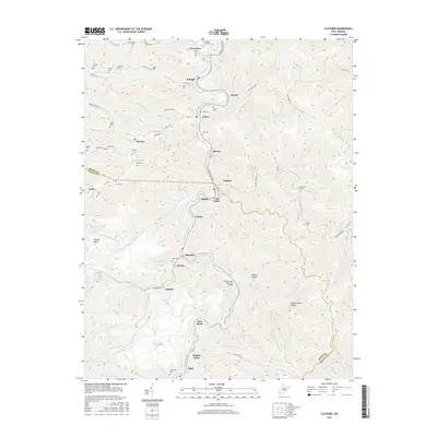 2016 Map of Clothier, 2016 Print
