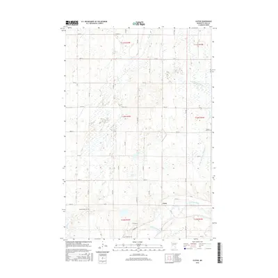 2016 Map of Clotho, 2016 Print