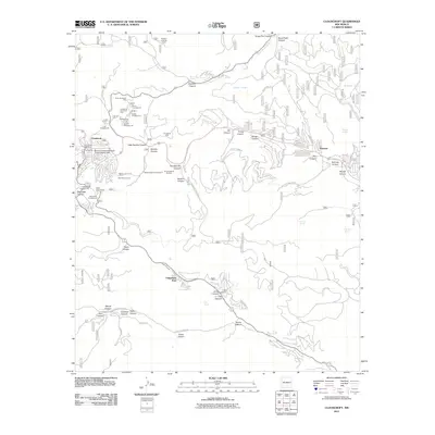 2011 Map of Cloudcroft, 2011 Print