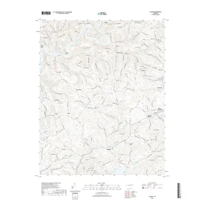 2019 Map of Clouds, 2019 Print