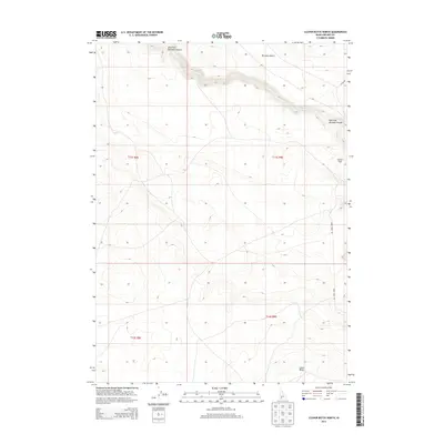 2013 Map of Clover Butte North, 2013 Print