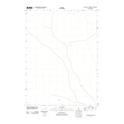 2010 Map of Clover Butte South, 2010 Print