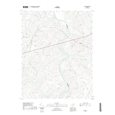 2019 Map of Clover, 2019 Print