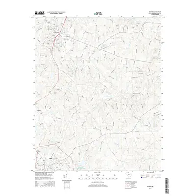 2017 Map of Clover, 2017 Print