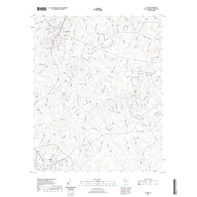 2020 Map of Clover, 2020 Print