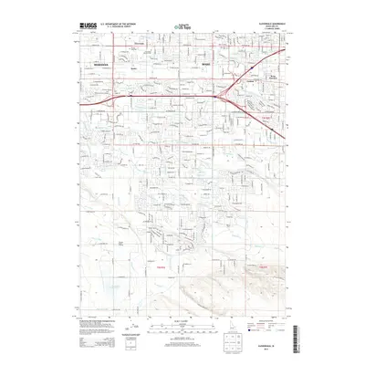 2013 Map of Cloverdale, 2013 Print