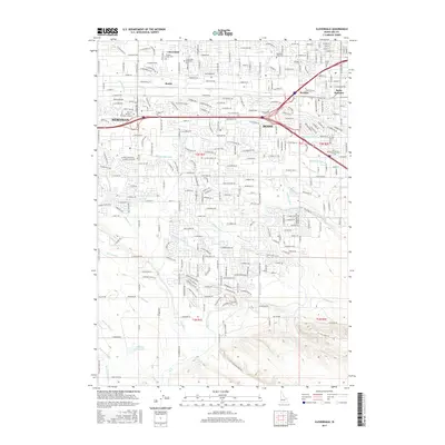 2017 Map of Cloverdale, 2017 Print