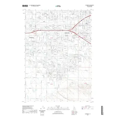 2020 Map of Cloverdale, 2020 Print