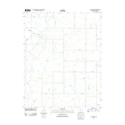2012 Map of Cloverdale, 2012 Print