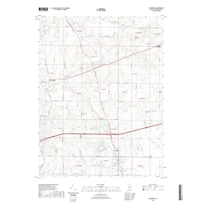 2019 Map of Cloverdale, 2019 Print
