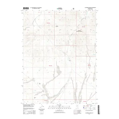 2014 Map of Cloverdale Ranch, 2014 Print