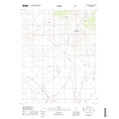 2018 Map of Cloverdale Ranch, 2018 Print