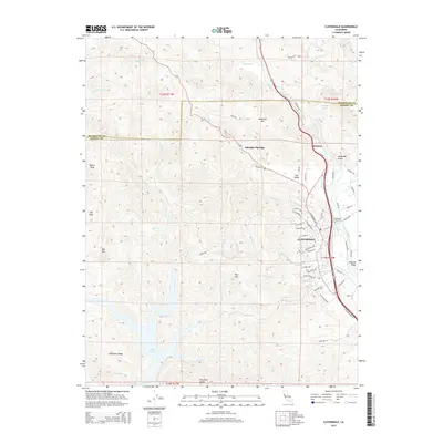 2015 Map of Cloverdale, 2015 Print