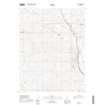 2018 Map of Cloverdale, 2018 Print